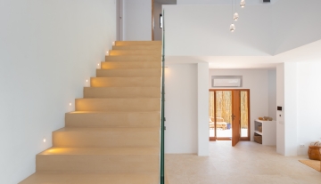 Resa estates Ibiza for sale modern villa martinet views stairs.jpg